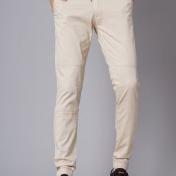 PAUL STREET Men Smart Slim Fit Mid-Rise Cotton Joggers-image-99
