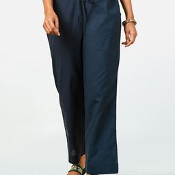Fabindia Women Cotton Pleated Trousers-image-111