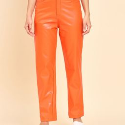 MAZIE Women Original Regular Fit Mid-Rise Regular Trousers-image-47