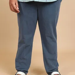 HIGHLANDER Men Plus Size Mid-Rise Chinos-image-49