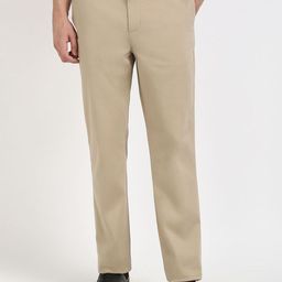 Tommy Hilfiger Men Pure Cotton Straight Fit Chinos Trousers-image-81