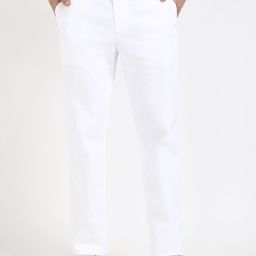 Tommy Hilfiger Men Straight Fit Chinos Mid-Rise Trousers-picture-26
