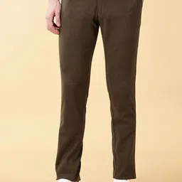 VALEN CLUB Men Mid-Rise Comfort Slim Fit Chinos Trousers-picture-41