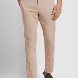 ColorPlus Men Slim Fit Chinos Trousers-image-49