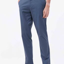 Tailoraedge Men Tailored Slim Fit Cotton Trousers-image-43