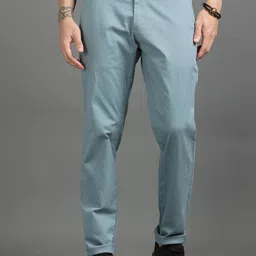 Dogi Verg Men Tailored Slim Fit Cotton Chinos Trousers-image-49