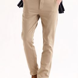 Red Flame Men Mid-Rise Cotton Slim Fit Chinos Trousers-image-77