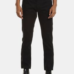 Arrow Sport Men Black Chinos Trousers-image-75