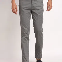 Turtle Men Smart Ultra Slim Fit Cotton Chinos-image-68