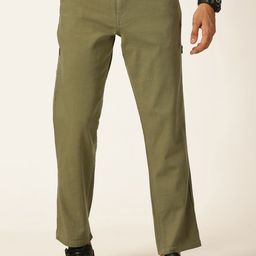 Mast & Harbour Men Smart Slim Fit Chinos-image-93