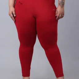 Trend Level Women Super Plus Size Mid Rise Easy Wash Trousers-image-91