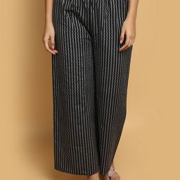 V-Mart Women Striped Trousers-image-42