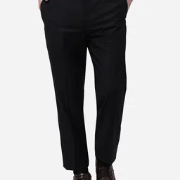 JADE BLUE Men Mid Rise Regular Fit Classic Formal Trouser-image-61