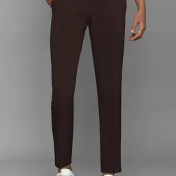 Allen Solly Men Mid Rise Slim Fit Formal Trousers-picture-28