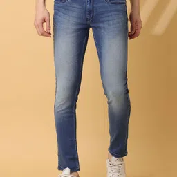 RIGS AND RAGS Men Faded Sharp Slim Fit Trousers-image-89