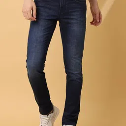 RIGS AND RAGS Men Faded Sharp Slim Fit Trousers-image-48