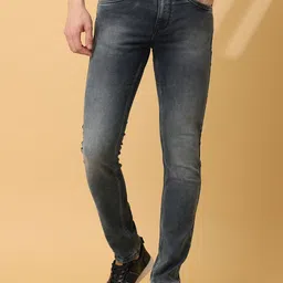 RIGS AND RAGS Men Faded Sharp Slim Fit Trousers-image-92