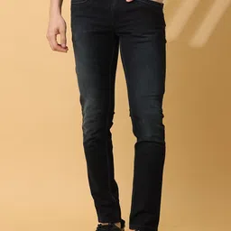 RIGS AND RAGS Men Faded Sharp Slim Fit Trousers-image-88