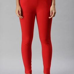 Soch Women Slim Fit Mid-Rise Trousers-image-63