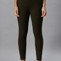Soch Women Slim Fit Mid-Rise Trousers-image-77