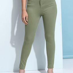 Tokyo Talkies Women Slim Fit Trousers-image-56