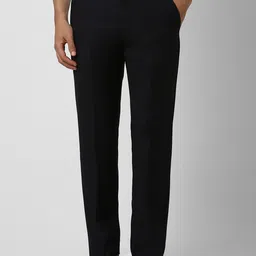 Van Heusen Mid Rise Slim Fit Cotton Formal Trousers-image-35