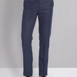 AD By Arvind Men Slim Fit Mid-Rise Formal Trousers-picture-35