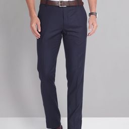 AD By Arvind Men Slim Fit Formal Trousers-image-89
