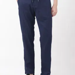 RARE RABBIT Men Mid-Rise Regular Fit Cotton Regular Trousers-picture-12