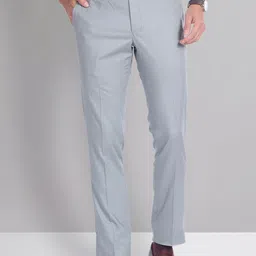 AD By Arvind Men Slim Fit Formal Trousers-image-72