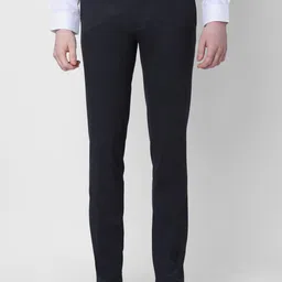 J Hampstead Men Mid-Rise Slim Fit Formal Trousers-image-57