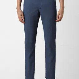 Van Heusen Sport Men Slim Fit Mid-Rise Trousers-picture-53