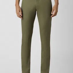 Van Heusen Sport Men Slim Fit Mid-Rise Cotton Trousers-image-93