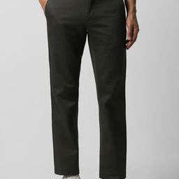 Van Heusen Sport Men Olive Green Slim Fit Trousers-image-44