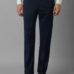 Louis Philippe Men Slim Fit Formal Trousers-picture-0