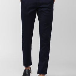 Van Heusen Sport Men Flat-Front Mid-Rise Slim Fit Regular Trousers-image-96