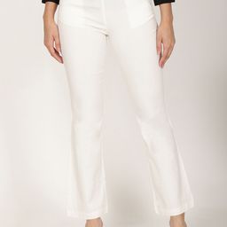 FUTURO Women Smart Mid-Rise Flat-Front Trouser-image-56