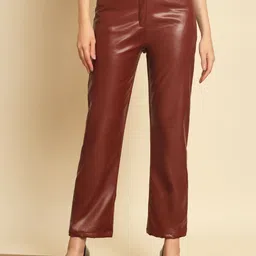 TANDUL Women Mid-Rise Parallel Trousers-image-98