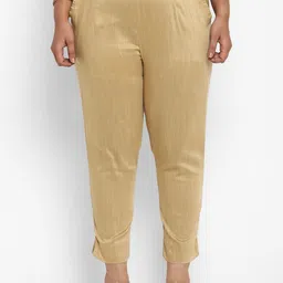 AURELIA Women Mid Rise Regular Fit Pleated Trousers-image-20