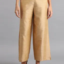 W Women Regular Fit Parallel Trousers-image-81