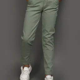 V-Mart Boys Mid Rise Cotton Chinos Trousers-image-48