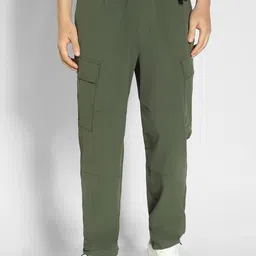 AMERICAN EAGLE OUTFITTERS Men 24/7 AirFlex Regular Fit Mid-Rise Cargo Joggers-image-13