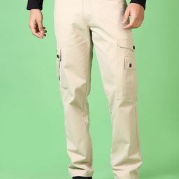 V-Mart Men Mid Rise Cargos Trousers-image-64