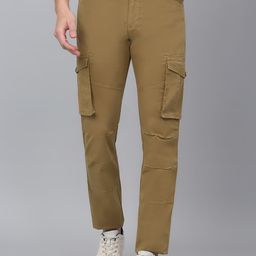 Cantabil Men Cargos Trousers-image-110