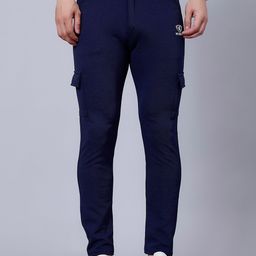 WE PERFECT Men Relaxed Mid-Rise Regular Fit Cotton Cargos Trousers-image-79