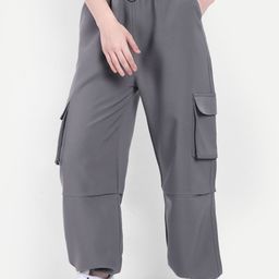 Next One Women Loose Fit Parachute Trousers-picture-22