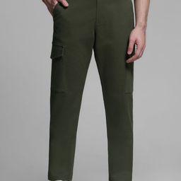Jack & Jones Men Slim Fit Cargos Trousers-picture-7