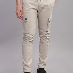 PAUL STREET Men Smart Cargos Trousers-image-62