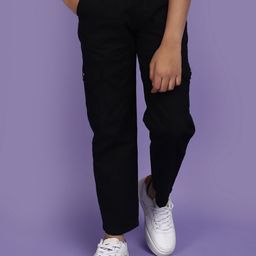 V-Mart Boys Mid-Rise Cotton Cargo Jogger-image-32