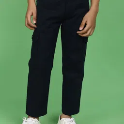 V-Mart Boys Mid-Rise Cotton Cargo Jogger-image-33